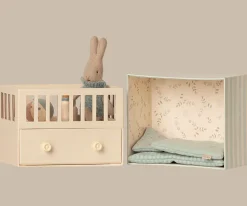 Maileg Baby Room With Micro Rabbit