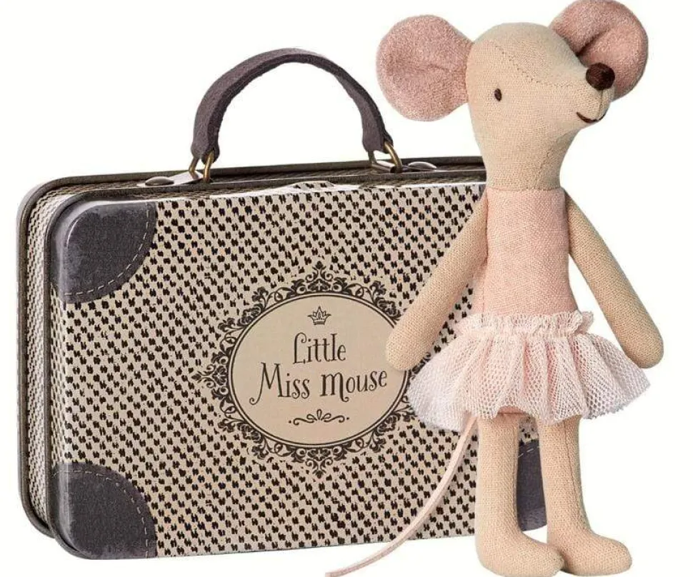 Maileg Ballerina Mouse in suitcase