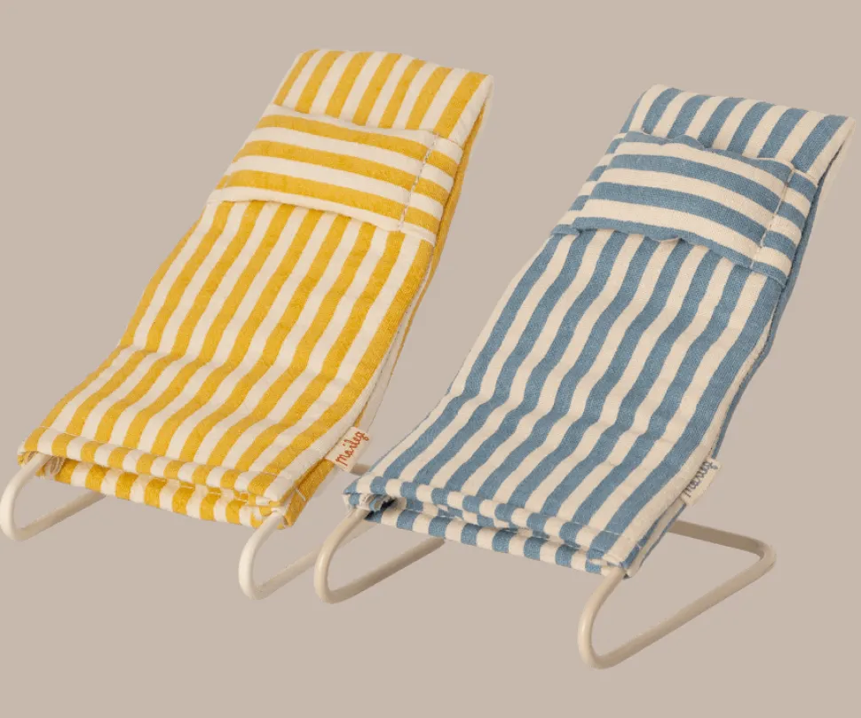 Maileg Beach Chair Set Mouse