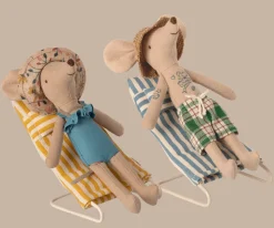 Maileg Beach Chair Set Mouse