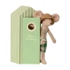 Maileg Beach Mouse Dad in Cabin