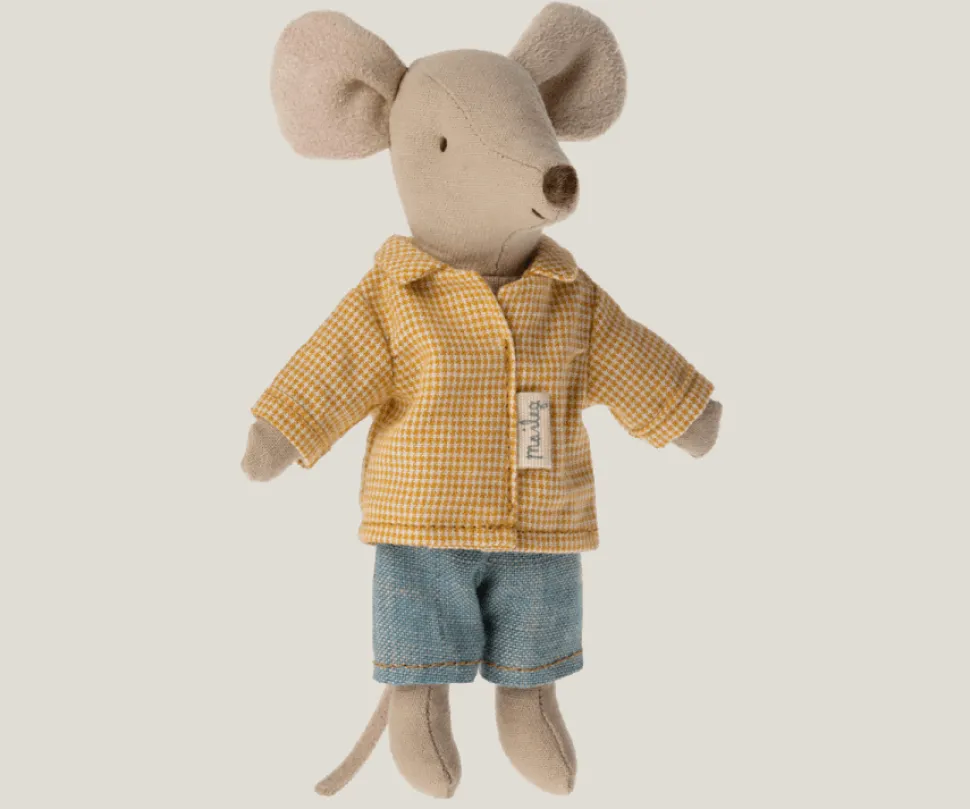 Maileg Big Brother Mouse in Matchbox