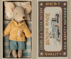 Maileg Big Brother Mouse in Matchbox