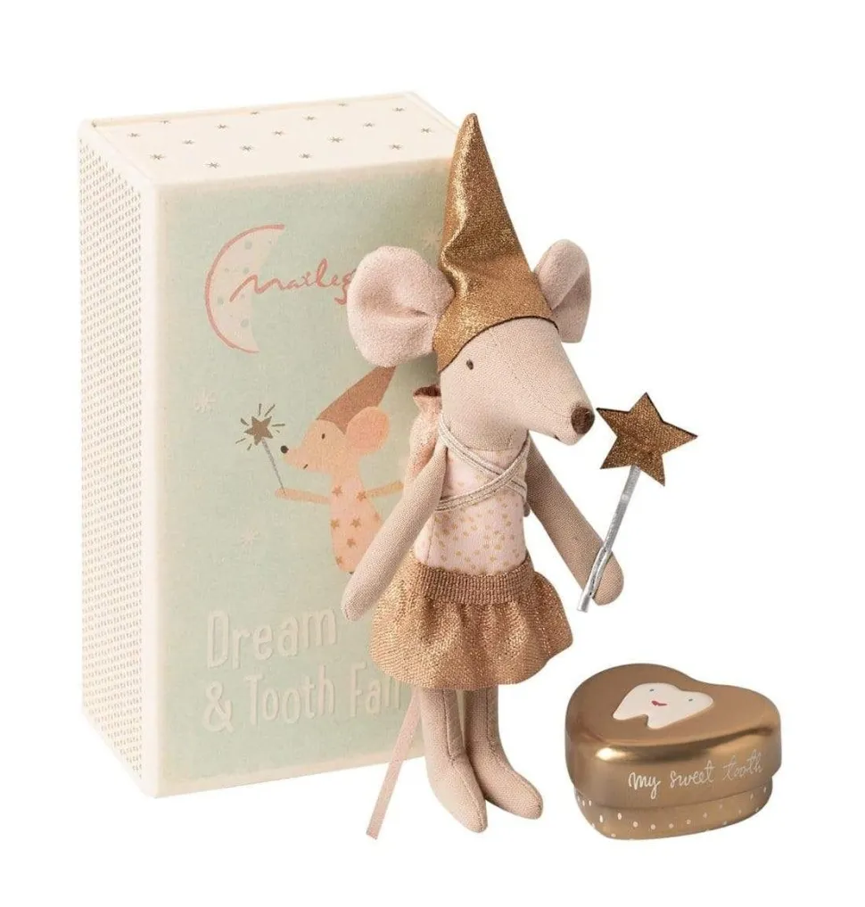 Maileg Big sister Tooth Fairy Mouse in Box