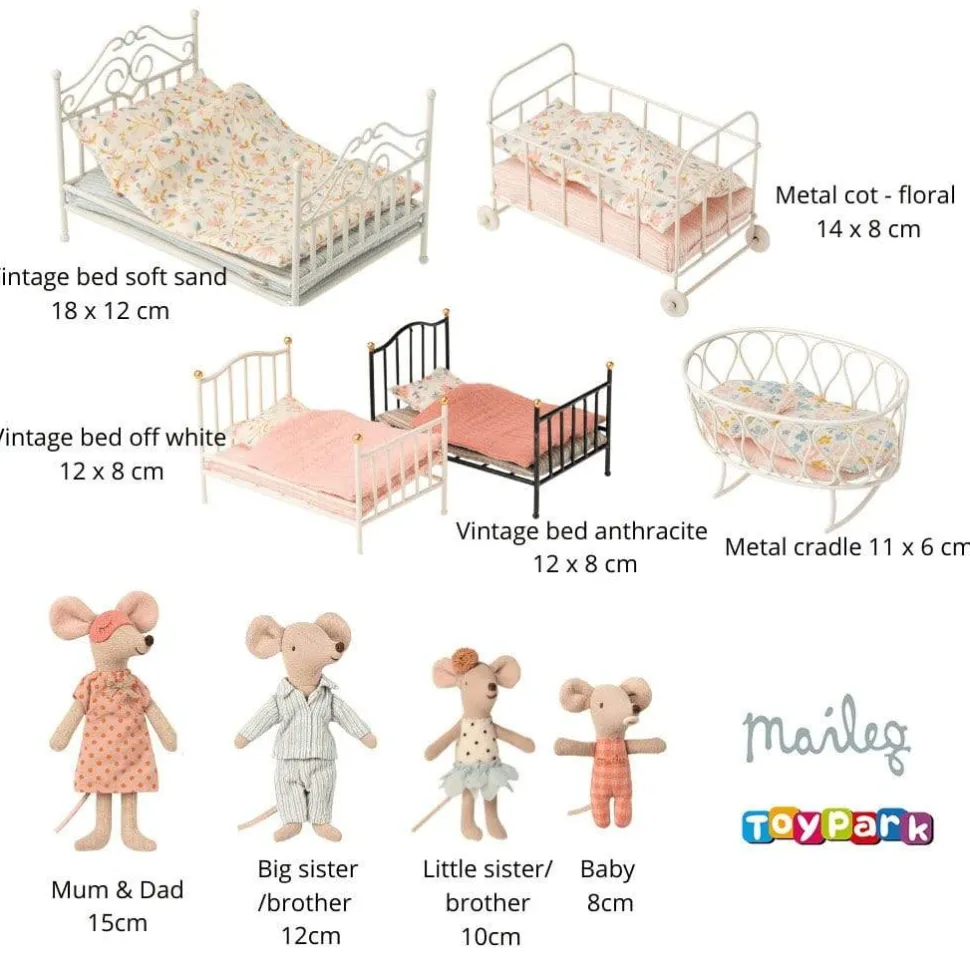 Maileg Bunny Size 1 - Flower Dress