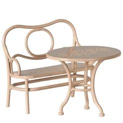 Maileg Cafe Set Mouse Big pale pink