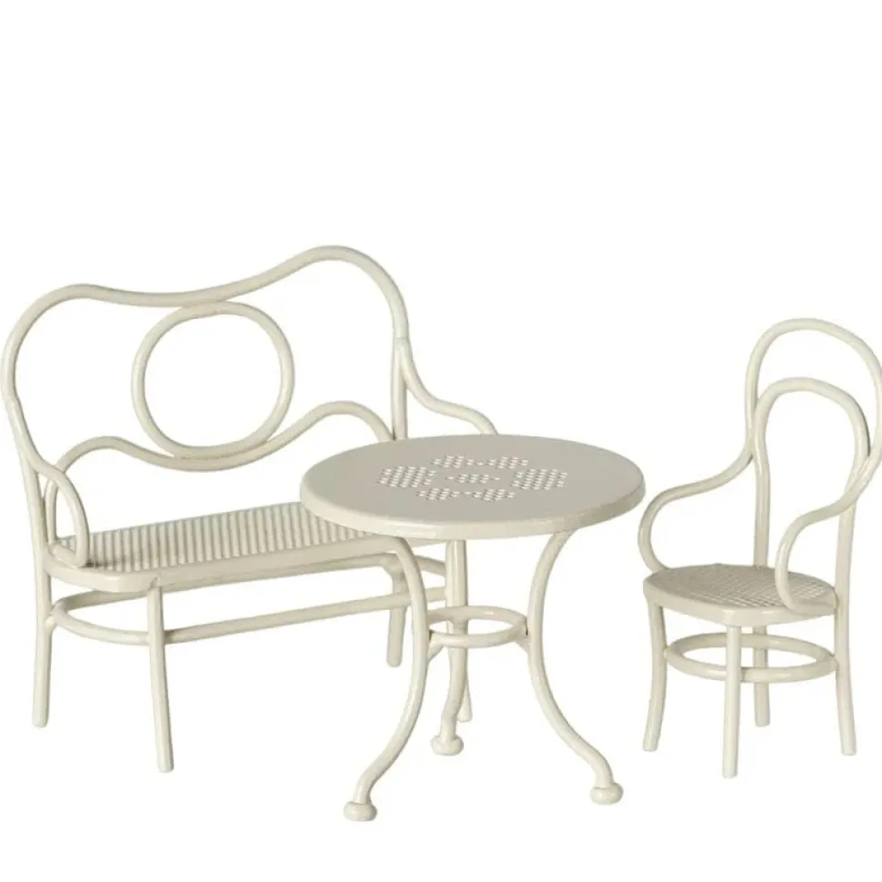 Maileg Cafe Set Mouse Small off-white