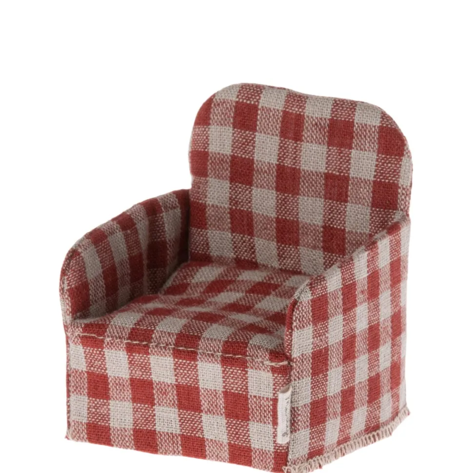 Maileg Chair for Mouse Red