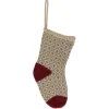 Maileg Christmas Stocking Soft Grey