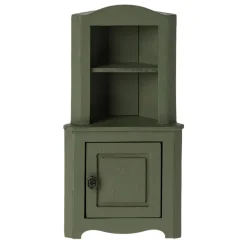 Maileg Corner Cabinet Mouse dark green