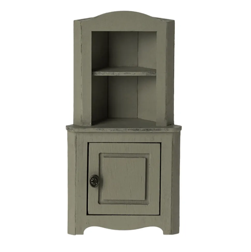 Maileg Corner Cabinet Mouse light green