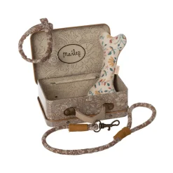 Maileg Dog Plush Accessories in Tin Rose