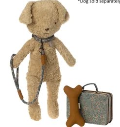 Maileg Dog Plush Accessories in Tin blue