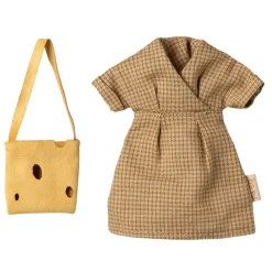 Maileg Dress and Bag Mum Mouse