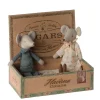 Maileg Grandma And Grandpa Mice in Box