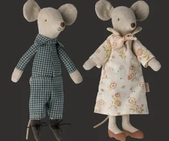 Maileg Grandma And Grandpa Mice in Box