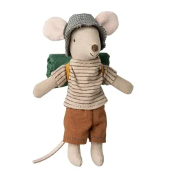 Maileg Hiker Mouse Big Brother Thin Stripes