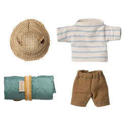 Maileg Hiker Mouse Big Brother Stripes