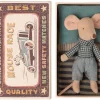Maileg Little Brother Mouse in box