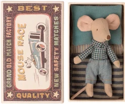 Maileg Little Brother Mouse in box