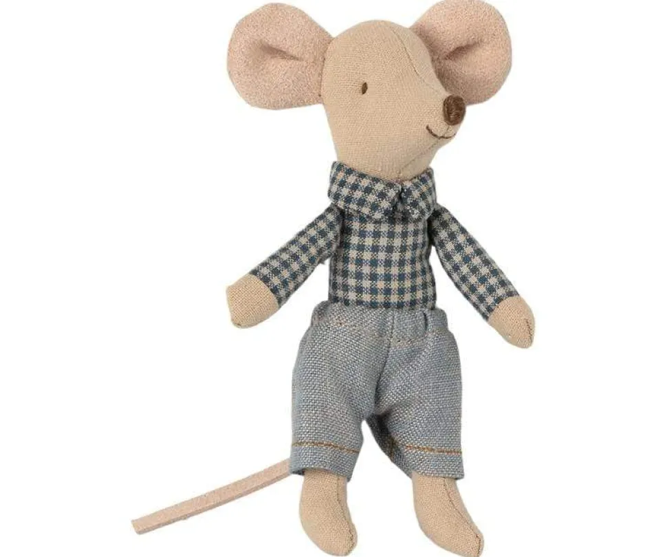 Maileg Little Brother Mouse in box