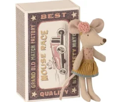 Maileg Little Sister Mouse in Box