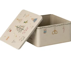 Maileg Metal Box Ambiance De Noel 2pcs Set New