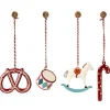 Maileg Metal Ornament Set Peter's Christmas New