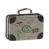 Maileg Metal Suitcase Travel off-white