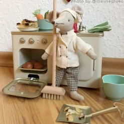 Maileg Miniature Broom Set