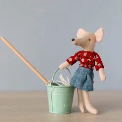 Maileg Miniature Bucket and Mop