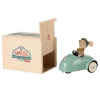 Maileg Mouse, Car & Garage Blue