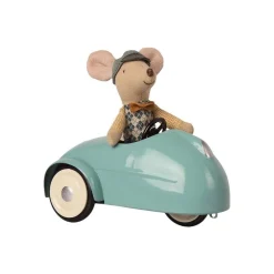 Maileg Mouse, Car & Garage Blue