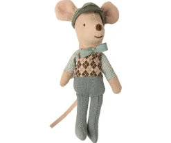 Maileg Mouse Car & Garage yellow