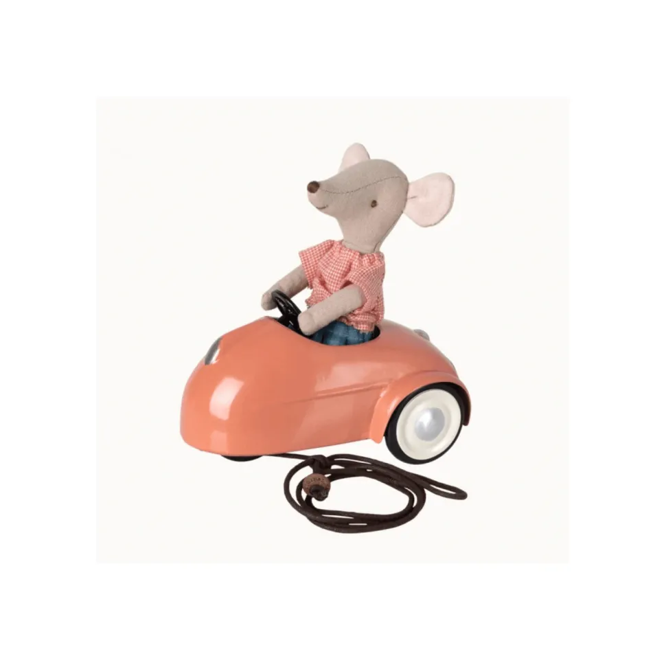 Maileg Mouse Car- Coral
