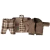 Maileg Mouse Jacket Pants & Tie in Suitcase Grandpa Mouse