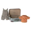 Maileg Mouse Overalls and Shirt in Suitcase Big Brother