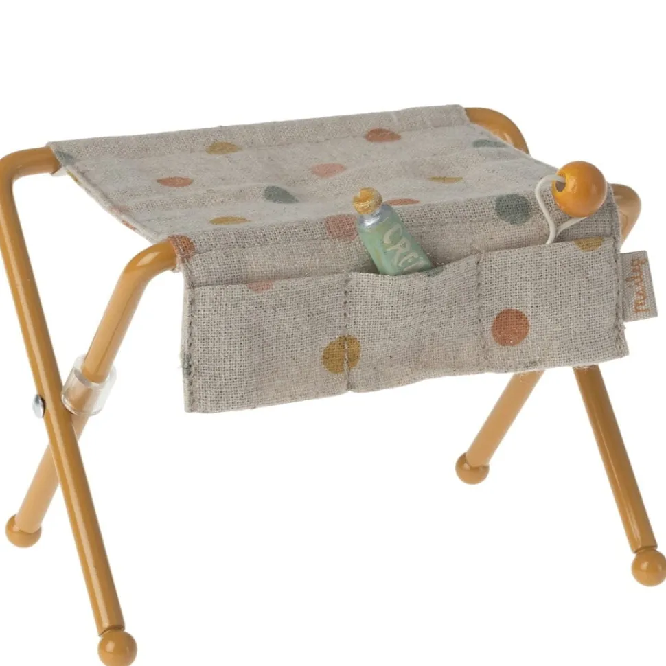 Maileg Nursery Table for Baby Mouse Ocher