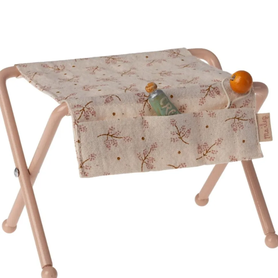 Maileg Nursery Table for Baby Mouse Rose