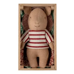 Maileg Pig in Box Baby Girl