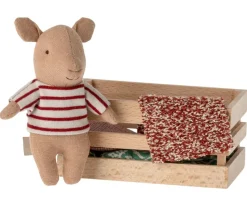 Maileg Pig in Box Baby Girl