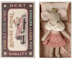 Maileg Princess Mouse in Matchbox