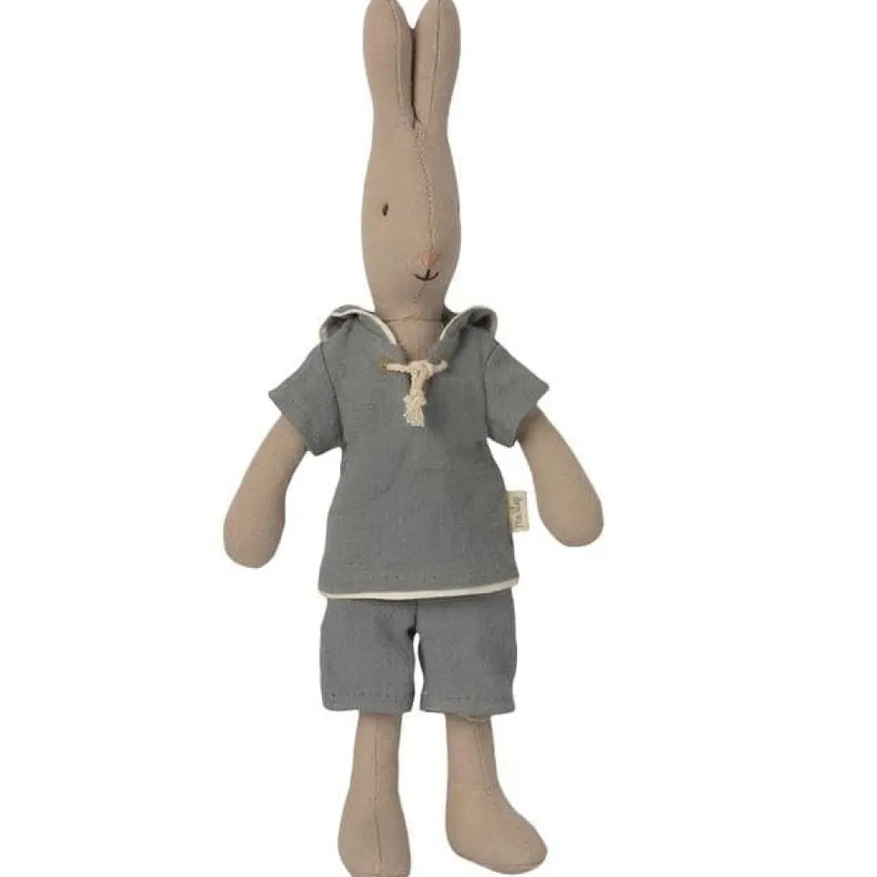 Maileg Rabbit size 1 Sailor Dusty Blue