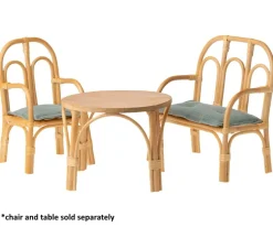 Maileg Rattan Bench Medium with cushion