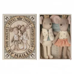 Maileg Royal Twin Mice in Box