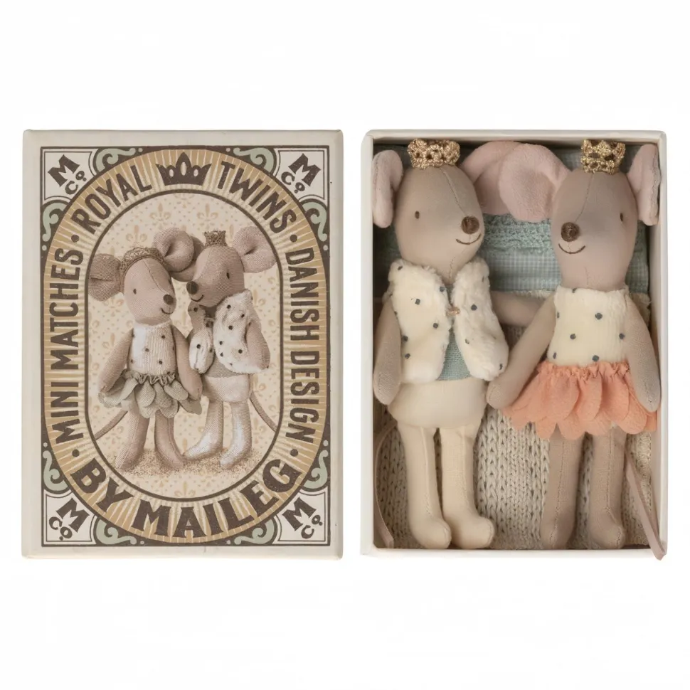 Maileg Royal Twin Mice in Box