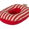 Maileg Rubber Boat Small Mouse Red Stripe