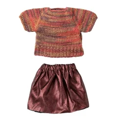 Maileg Skirt and Knitted Blouse Mum Mouse