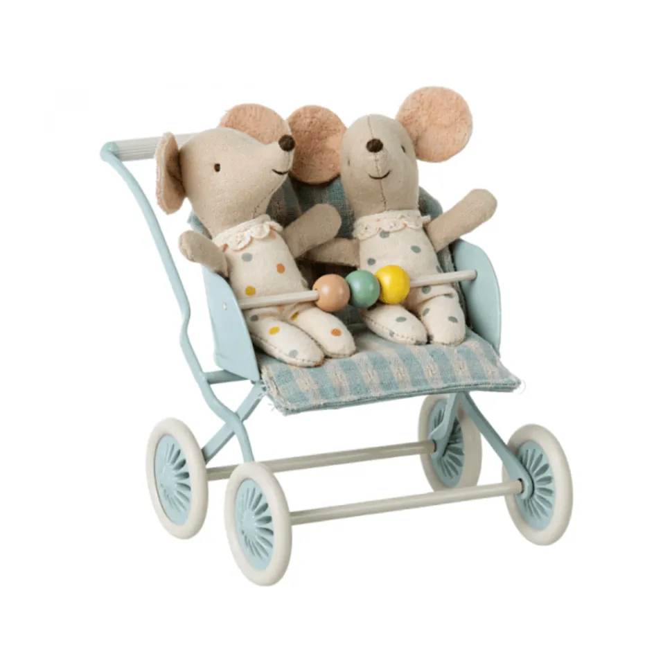 Maileg Stroller Baby Mint