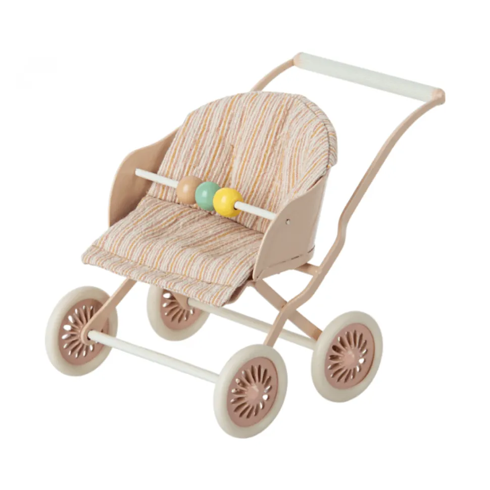 Maileg Stroller Baby Rose